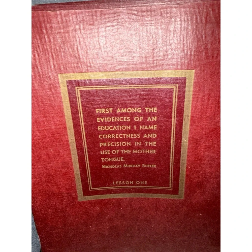 1936 Self-Teaching Course‎ in Practical English and Effective Speech 15 Volumes